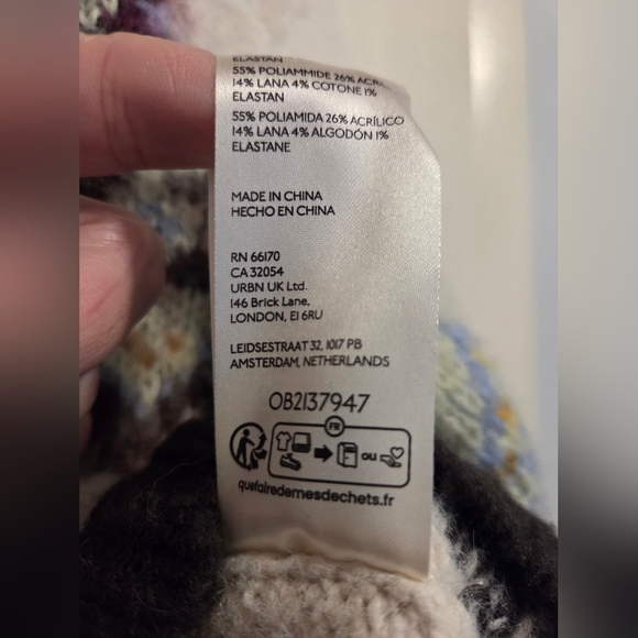 NWOT | Free People Millie Cardi | Oatmeal Combo XS - Picture 8 of 8